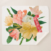 ヘブライ語： Eshet Chayil - [ユダヤ人]バノールの女性 シェルパブランケット (正面(横))