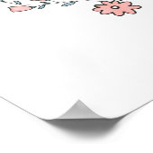 ヘブライ語GAM ZO LETOVAユダヤインスパイア人芸術 ポスター (角)