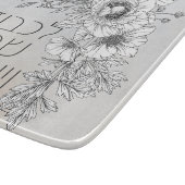 ヘブライ語Lichvod Shabbat花Shabbosキャンドル カッティングボード (角)