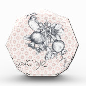 ヘブライ語Shana Tova Rosh Hashanaユダヤ人新年 フォトブロック (正面)