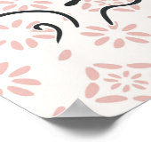 ヘブライ語Shana Tova Rosh Hashanaユダヤ人新年 ポスター (角)