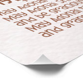 ヘブライ賛美語でユダヤ人少女の部屋子供部屋 ポスター (コーナー)