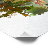 ヘブライ賛美語でユダヤ人少年の部屋子供部屋 ポスター (コーナー)