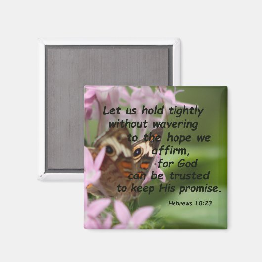 ヘブライ10:23 マグネット (正面/裏面)