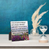 ヘブライ10:35-36 フォトプラーク (インサイチュ)