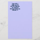 ヘブライ11:1 便箋 (正面)