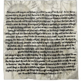 ヘブライ12聖書のヒマワリの花のシャワー・カーテン シャワーカーテン (正面)