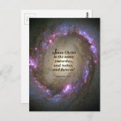 ヘブライ13:8 ポストカード (正面/裏面)