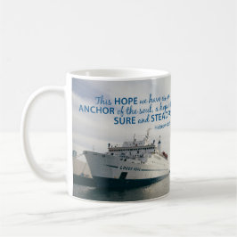 ヘブライ6:19のマグ コーヒーマグカップ