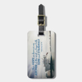 ヘブライ6:19の荷物のラベル ラゲッジタグ (正面縦)