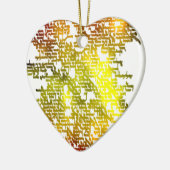 ヘブライ セラミックオーナメント (左)