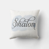 ヘブライ- Shalom クッション (裏面)