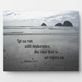 ヘブリーズ12時1分持久力走で... フォトプラーク (正面)