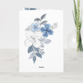 ヘブリーズ13:5決してお離れ前には カード (裏面)