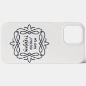 ヘブルもし語:今は?ヒレル教え病 Case-Mate iPhoneケース (裏面 (横))