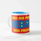 ヘブルースマグ ツートーンマグカップ (正面左)