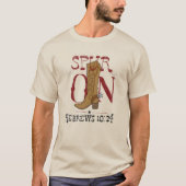 ヘブル人への手紙10章24節のカスタムアートTシャツ Tシャツ (正面)