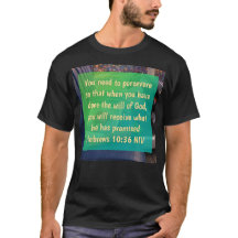 ヘブル人への手紙 10:36 Tシャツ
