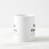 ヘブル人への手紙 11:1 マグカップ (中央)
