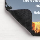 ヘブル人11:1今や信仰は物の実体である マウスパッド (コーナー)