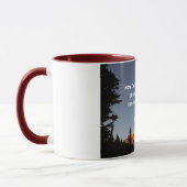 ヘブル人11:1今や信仰は物の実体である マグカップ (左)