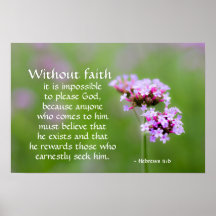 ヘブル人11:6彼は彼を求める者たちに報いる