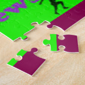 ヘブル書12:1の聖書の聖句。 ジグソーパズル (側面)