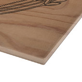 ヘブル賛美・ハフェイクモッツィの木 カッティングボード (角)