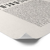 ヘブル11 – 行動への信仰聖なる書物、 経典ウォールアート ポスター (角)