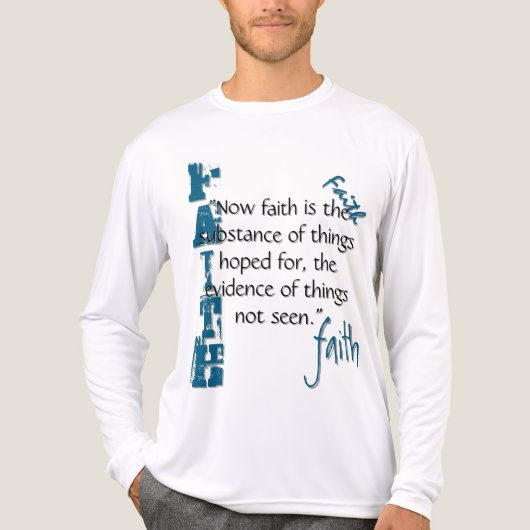 ヘブル11:1通過 トライブレンドTシャツ (正面)