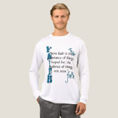 ヘブル11:1通過 トライブレンドTシャツ (正面全体)