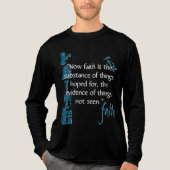 ヘブル11:1通過 トライブレンドTシャツ (正面)