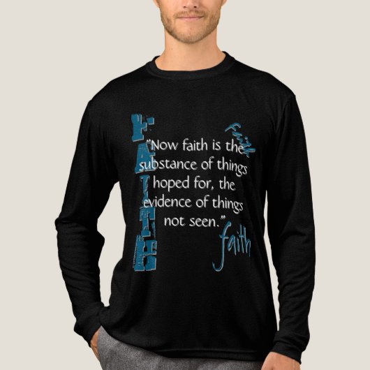 ヘブル11:1通過 トライブレンドTシャツ (正面)