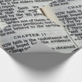 ヘブル11:1通過 ラッピングペーパー (角)