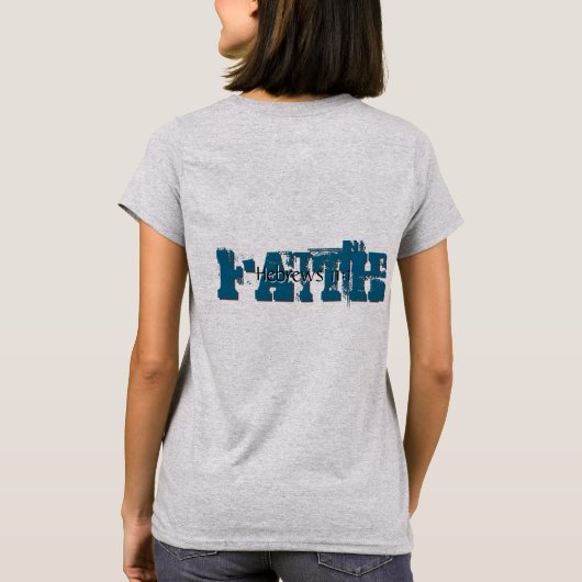 ヘブル11:1通過 Tシャツ (裏面)