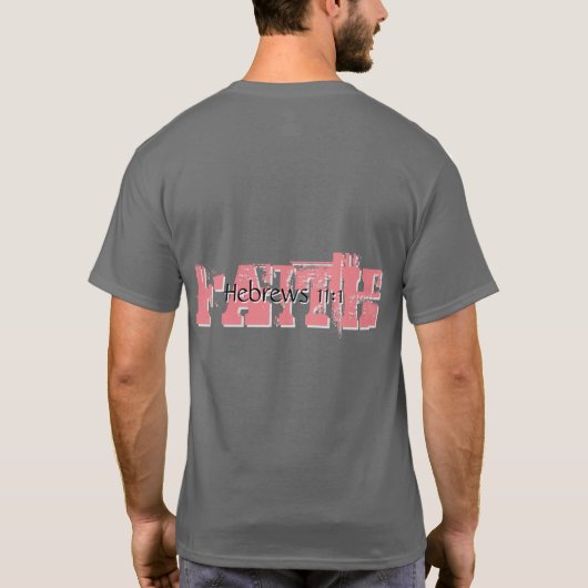 ヘブル11:1通過 Tシャツ (裏面)
