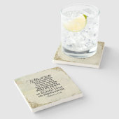 ヘブル11:6信仰がなければ、それは不可能である… ストーンコースター (横)