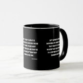 ヘブル11:6 KJVバイブル聖句Two-Tone Mug マグカップ (正面右)