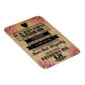 ヘブル11:6 KJV聖書の聖句 マグネット (右側)