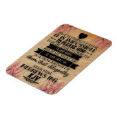 ヘブル11:6 KJV聖書の聖句 マグネット (左側)