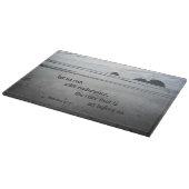 ヘブル12:1我々は耐走久力をもって… カッティングボード (角)