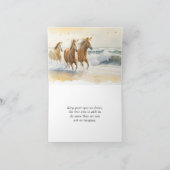ヘブル12:1耐久バイブル走ホースで私たちを行こう カード (内部)