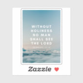 ヘブル12:14聖書の聖句 シール (シート)