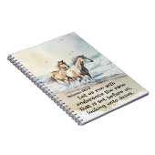 ヘブル12 1-2耐久バイブルで走私たちに行こう ノートブック (右側)