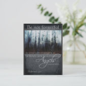 ヘブル13:2エンジェル引用文 ポストカード (スタンド正面)