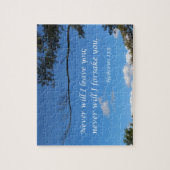 ヘブル13:5わたしは決してあなた離れを思わない ジグソーパズル (縦)