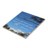 ヘブル13:5わたしは決してあなた離れを思わない タイル (側面)