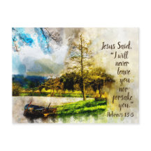 ヘブル13:5わたしは決してあなた離れを見捨てず、あなたを見捨てない