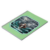 ヘブル13:6恐怖の肯定の信仰カスタムの信仰 ノートブック (左側)