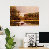 ヘブル4: 9-10,アルバート・ビエルシュタット ポスター (ホームオフィス)